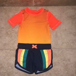 Boys swim suit top and bottom‼️❗️❕